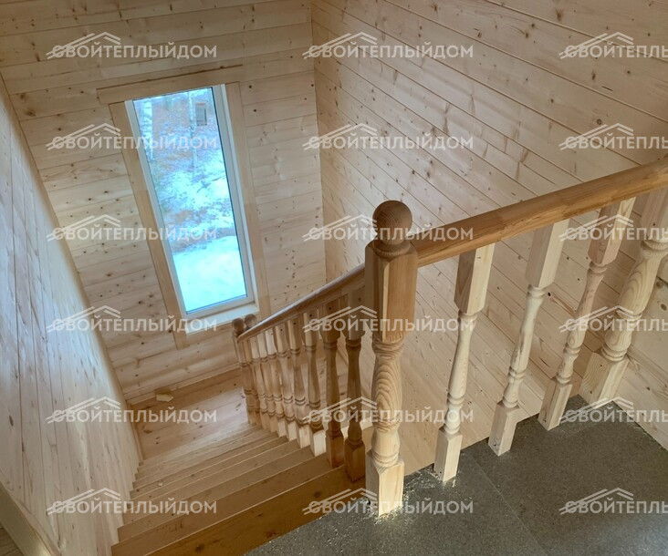 Каркасный дом 8,0х10,0м фото 15