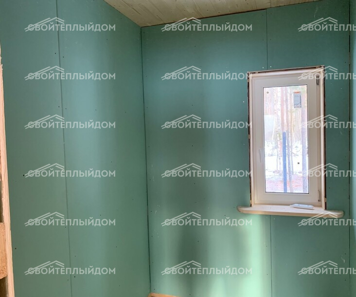 Каркасный дом 8,0х10,0м фото 20