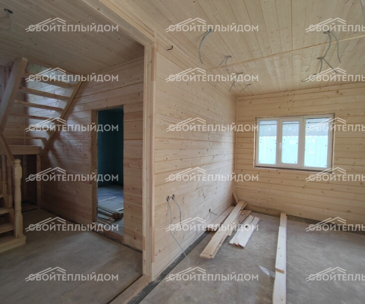 Каркасный дом 8,0х10,0м фото 14