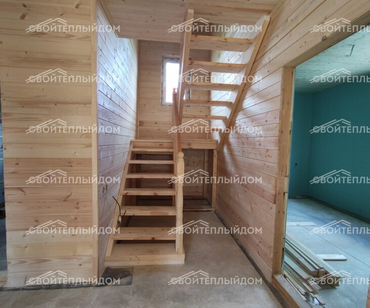 Каркасный дом 8,0х10,0м фото 12