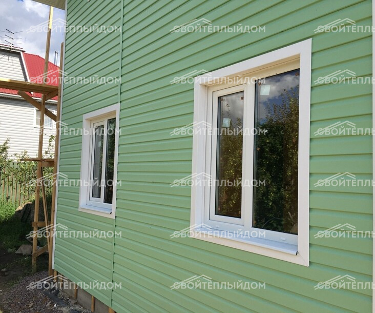 Каркасный дом 8,0х10,0м фото 7