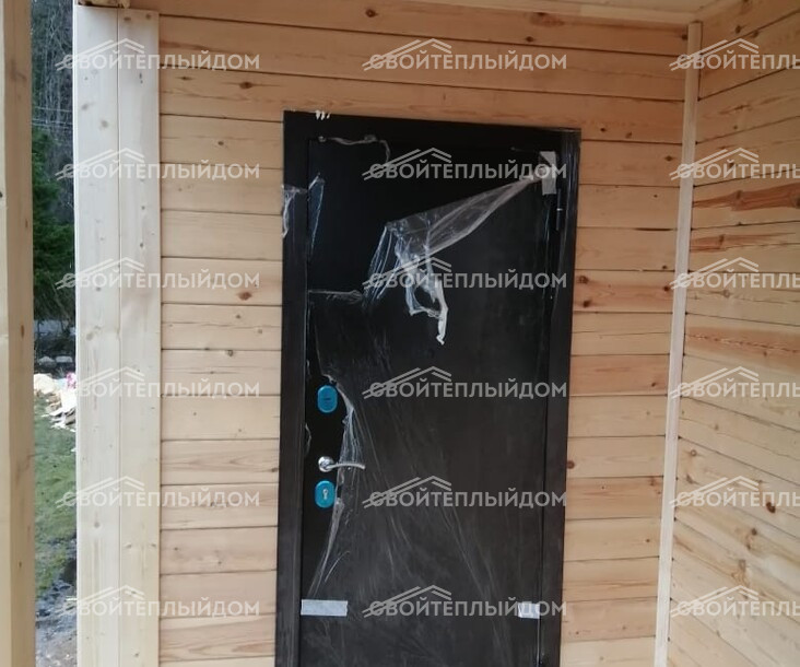 Дом из бруса 6,0х8,0м фото 9