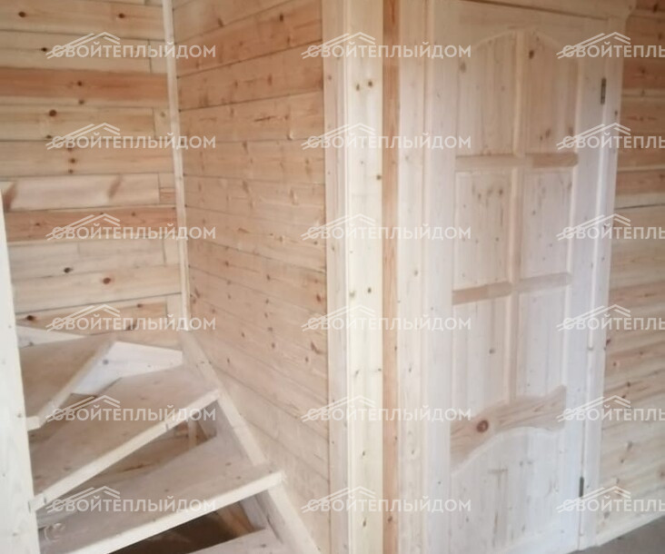 Дом из бруса 6,0х8,0м фото 14