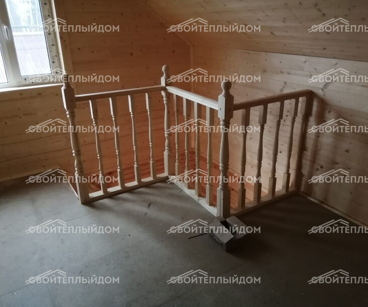 Дом из бруса 6,0х8,0м фото 13