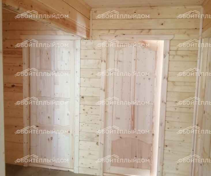 Дом из бруса 8,0х12,0м фото 8