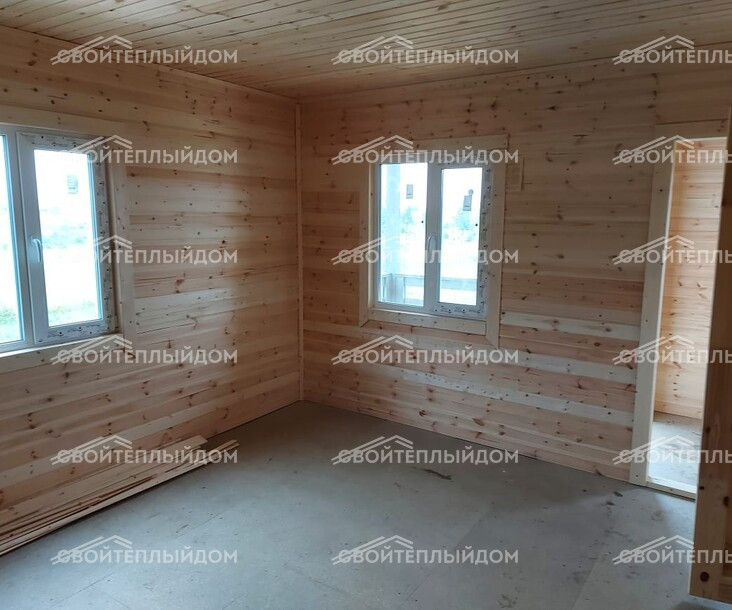Каркасный дом 6,0х7,0м фото 9
