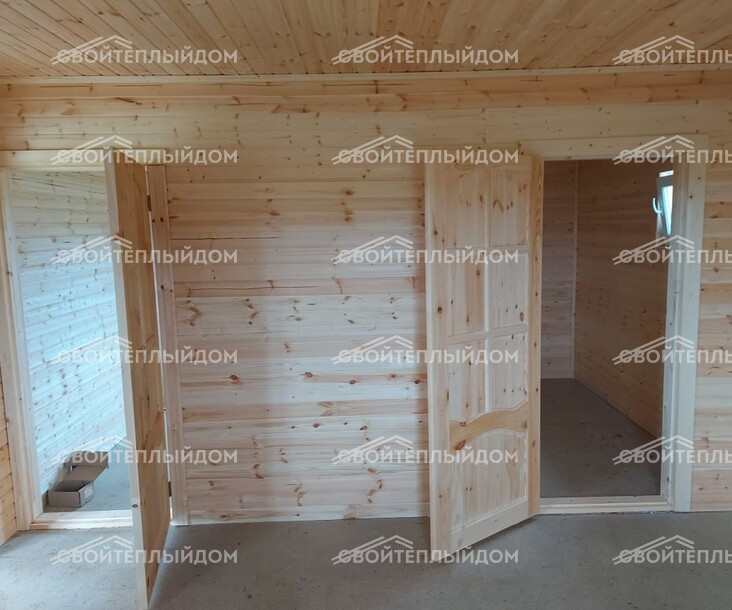 Каркасный дом 6,0х7,0м фото 10