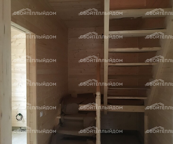 Каркасный дом 6,0х8,0м фото 25