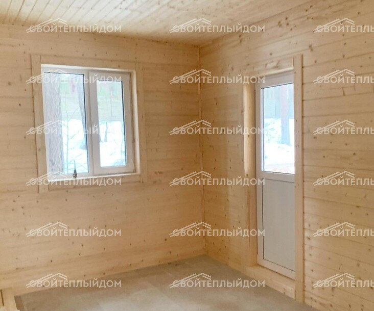 Каркасный дом 8,5х8,5м фото 6