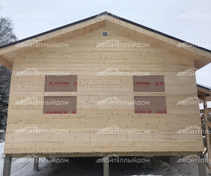 Каркасный дом 6,0х9,0м фото 23