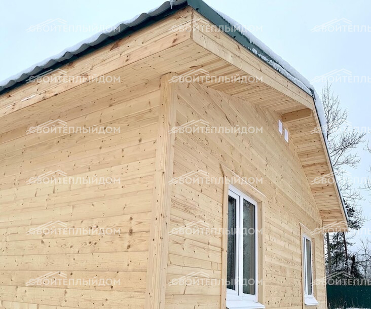Каркасный дом 6,0х9,0м фото 6