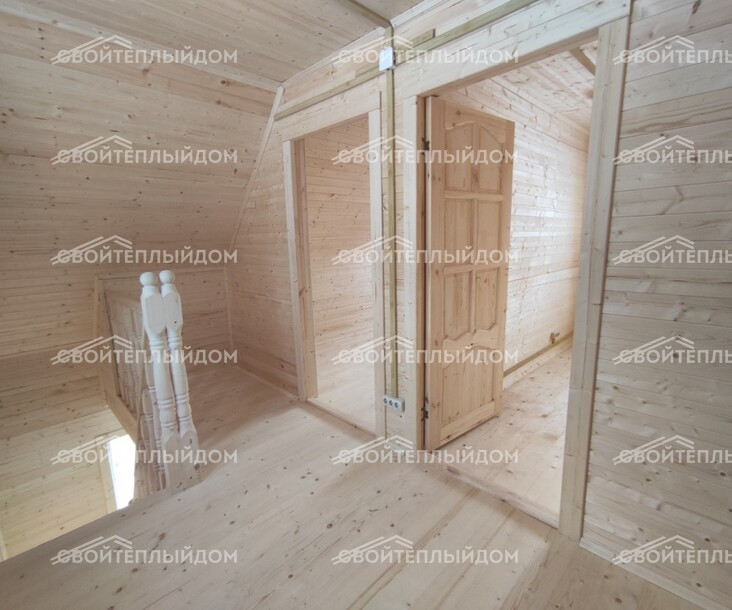 Каркасный дом 6,0х9,0м фото 10