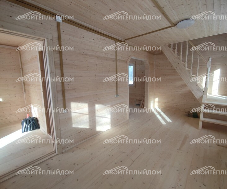 Каркасный дом 6,0х9,0м фото 8