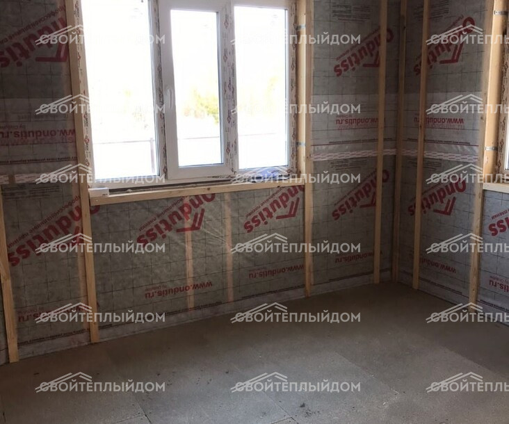 Каркасный дом 8,5х10,0м фото 10
