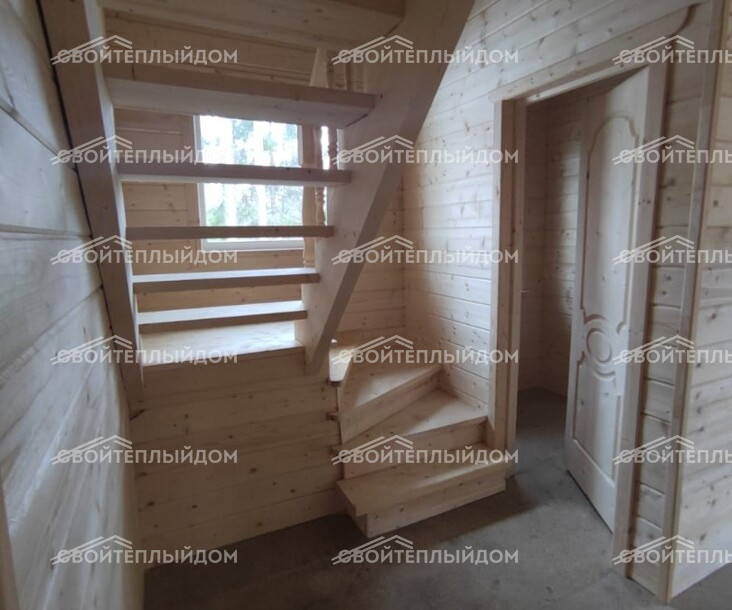 Каркасный дом 7,0х9,0м фото 5