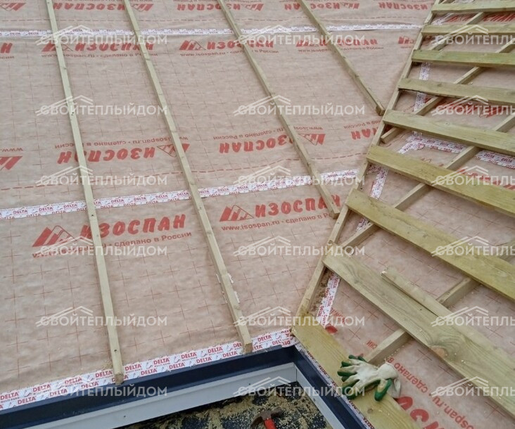 Каркасный дом 8,5х10,0м фото 18