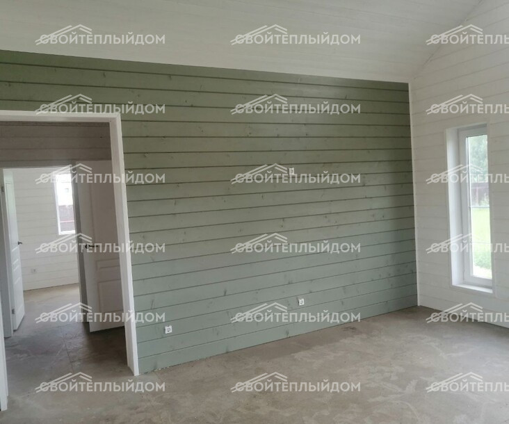 Каркасный дом 8,5х10,0м фото 10