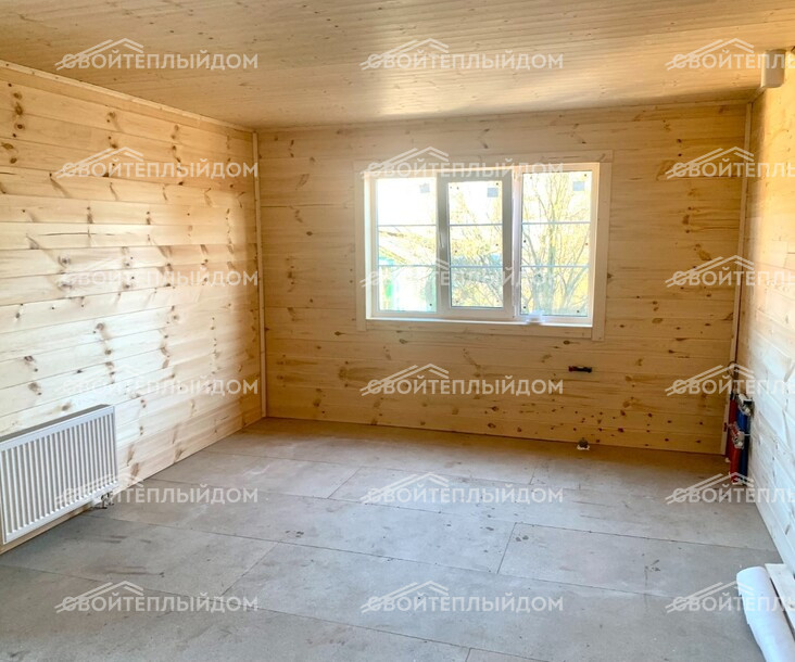 Каркасный дом 6,0х9,0м фото 6