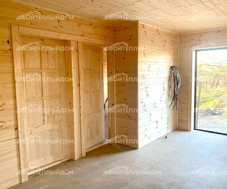 Каркасный дом 6,0х9,0м фото 7