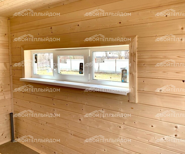 Каркасный дом 6,0х6,0м фото 12