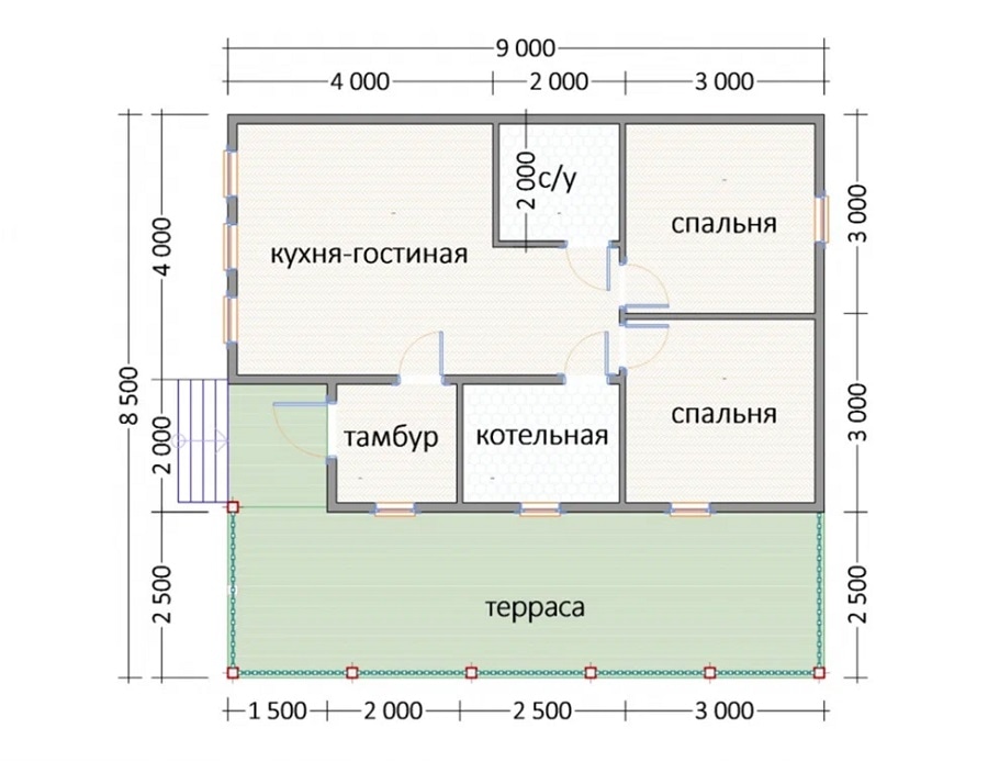 Проект К-25: Дом для лета и зимы