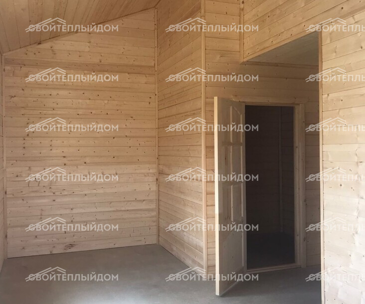 Каркасный дом 6,0х8,0м фото 10