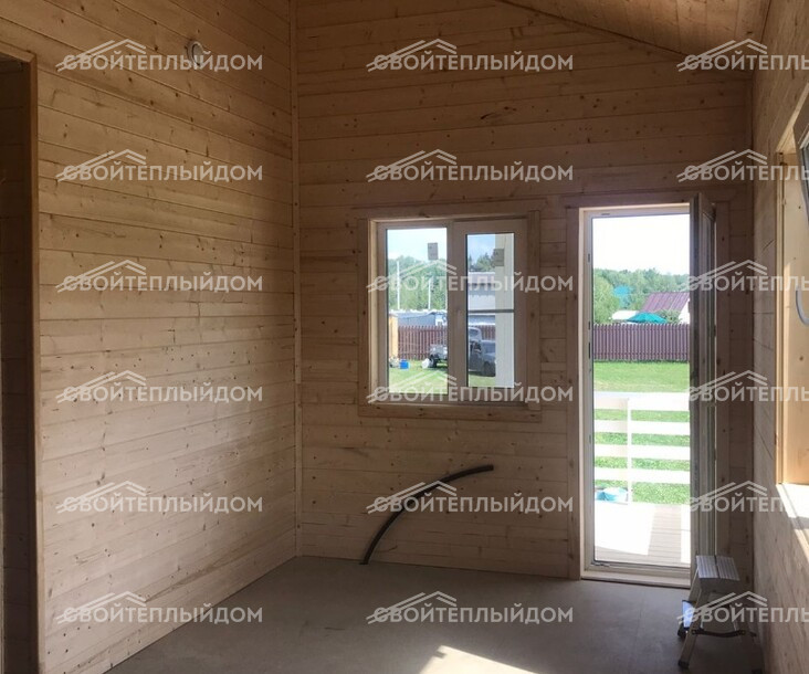 Каркасный дом 6,0х8,0м фото 11