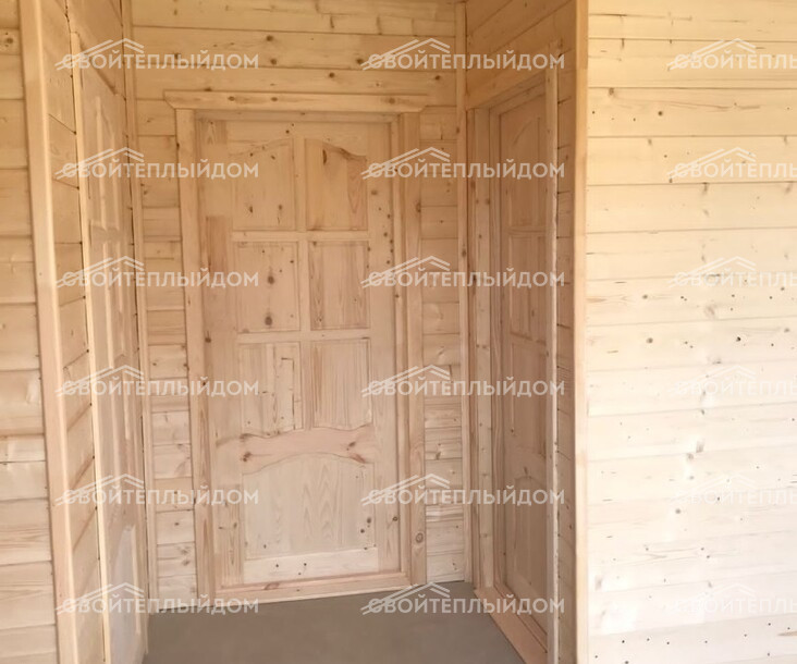 Каркасный дом 6,0х8,0м фото 13