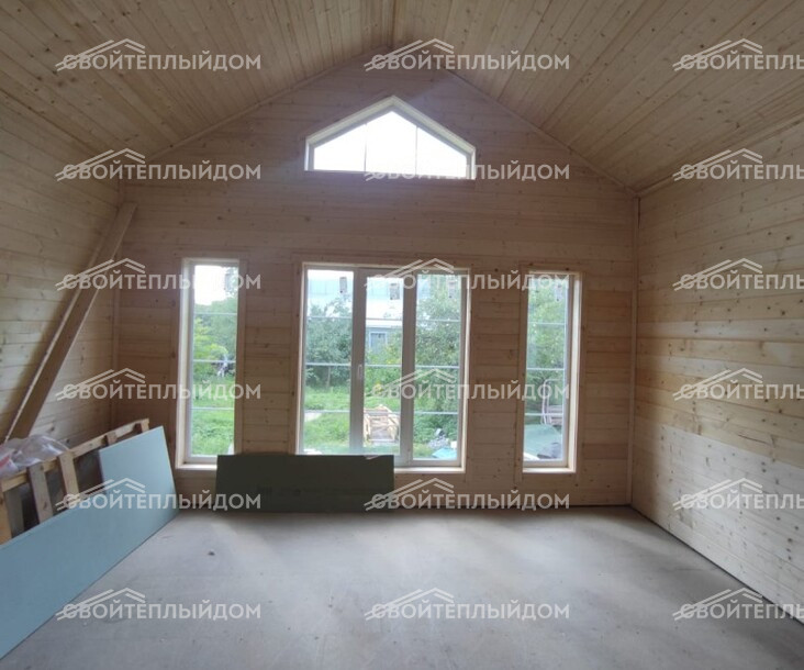 Каркасный дом 7,0х10,0м фото 7