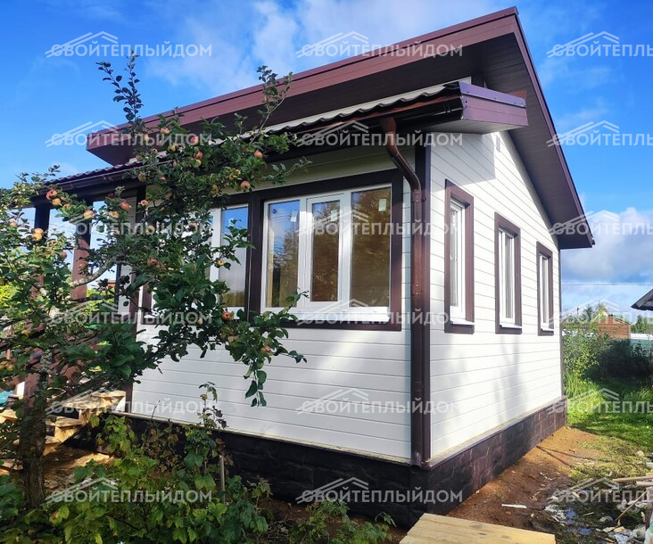 Каркасный дом 6,0х6,0м фото 1