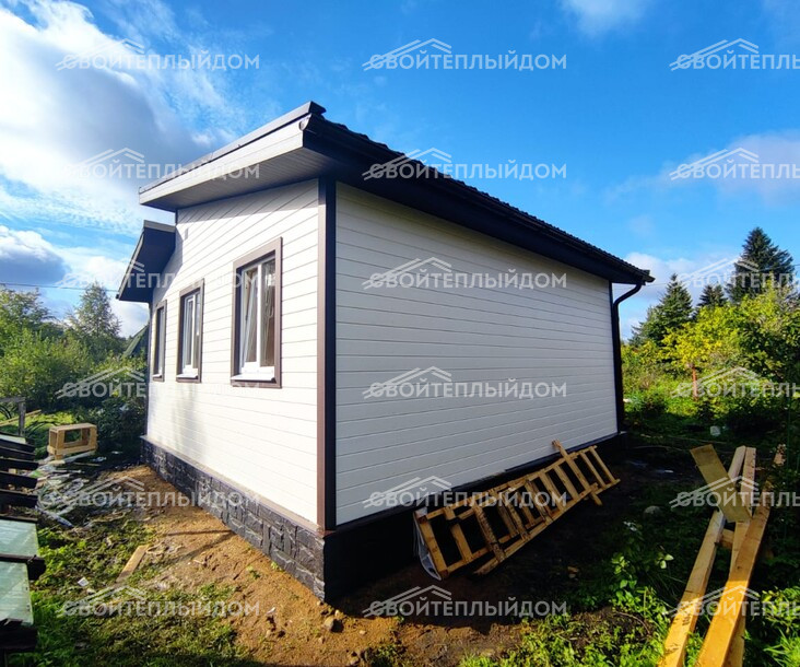Каркасный дом 6,0х6,0м фото 3