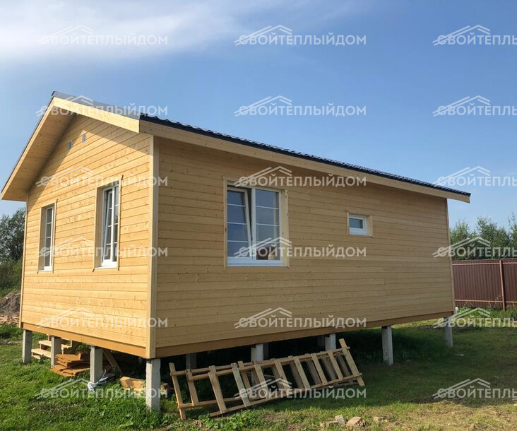 Каркасный дом 6,0х9,0м фото 4