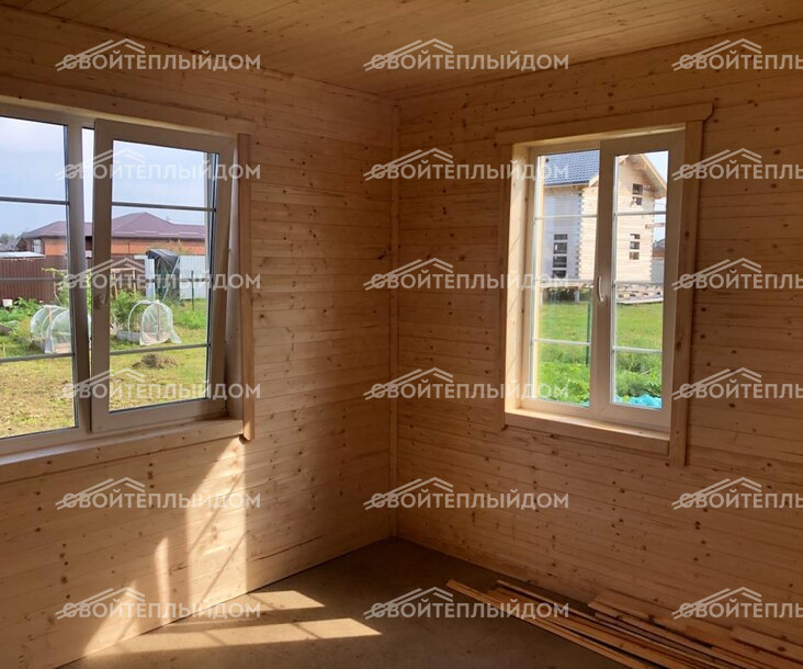 Каркасный дом 6,0х9,0м фото 7