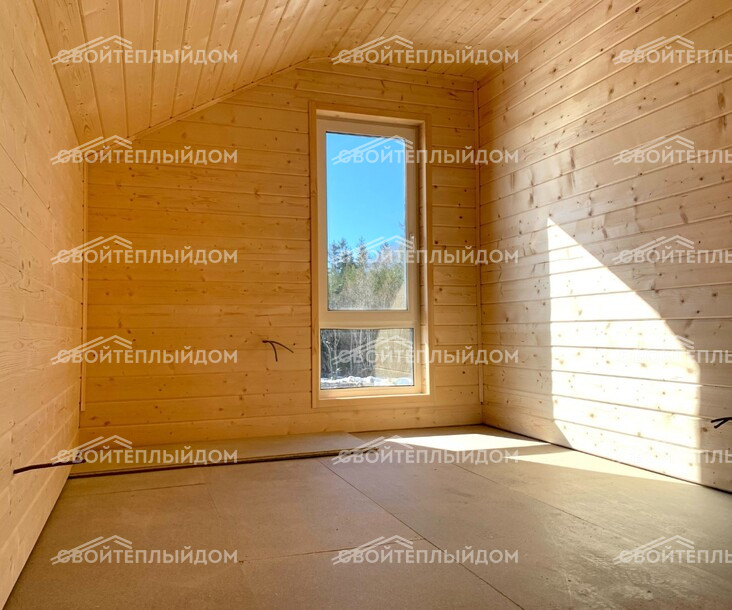 Каркасный дом 6,5х10,0м фото 23