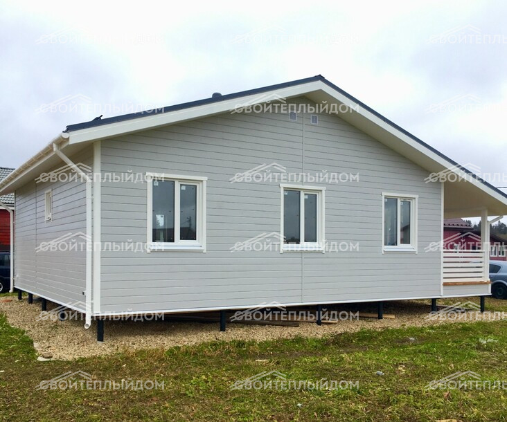 Каркасный дом 9,0х11,0м фото 6