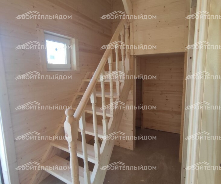 Каркасный дом 7,0х10,0м фото 11