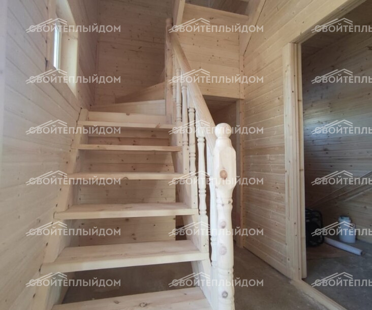 Каркасный дом 7,0х10,0м фото 12