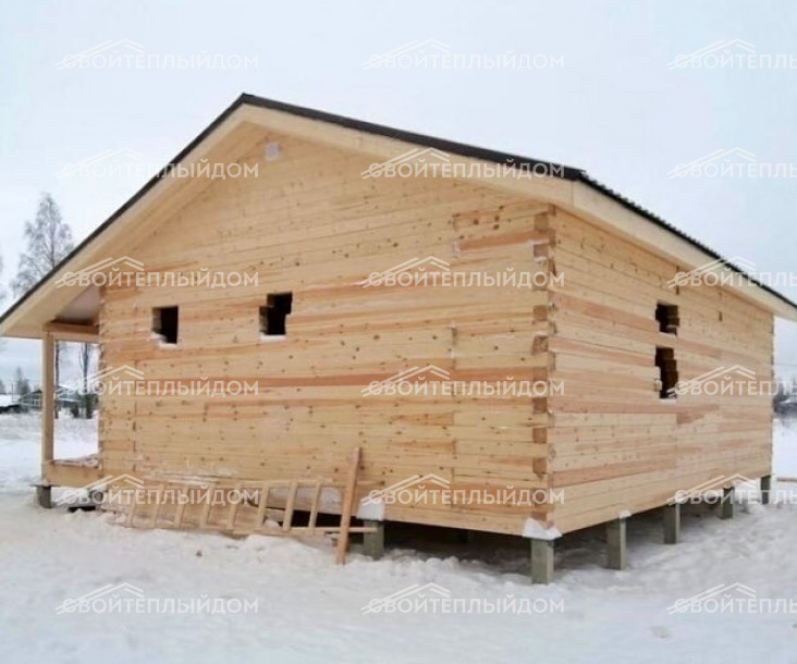 Дом из бруса 7,0х10,0 фото 6