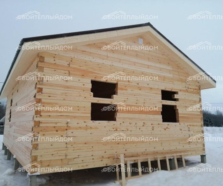 Дом из бруса 7,0х10,0 фото 3