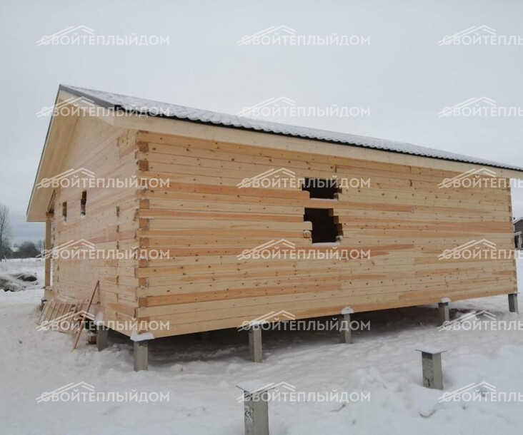 Дом из бруса 7,0х10,0 фото 5