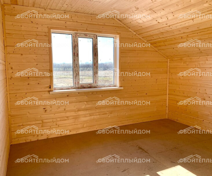 Дом из бруса 10,5х11,0м фото 23