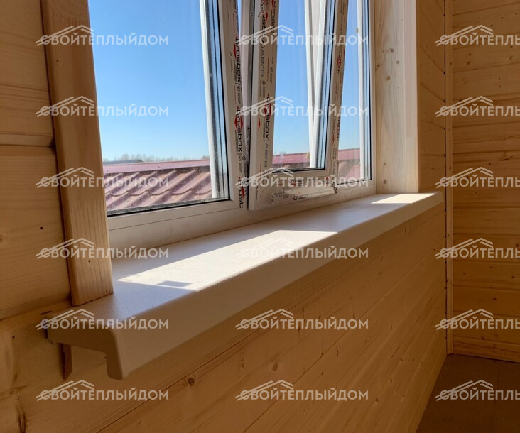 Дом из бруса 10,5х11,0м фото 18