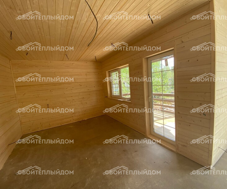 Каркасный дом 9,0х11,5м фото 16
