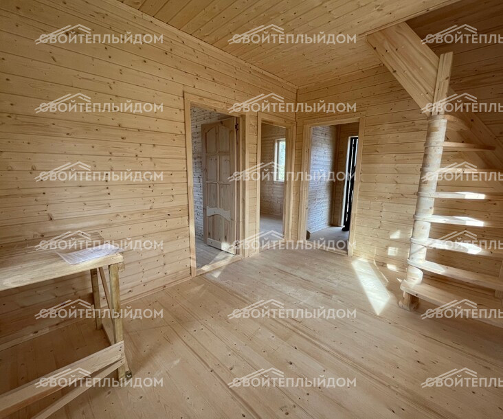 Каркасный дом 6,0х6,0м фото 8
