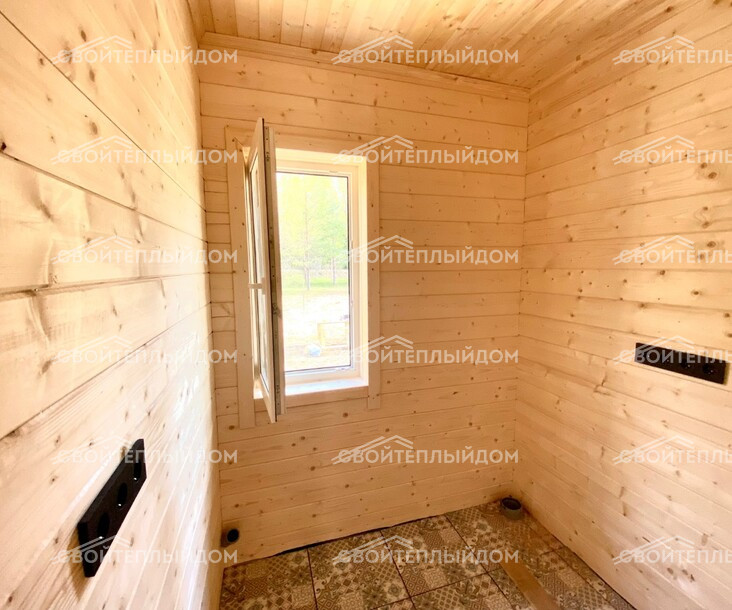 Каркасный дом 8,0х8,0м фото 19