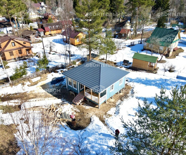 Каркасный дом 8,0х8,5м фото 15
