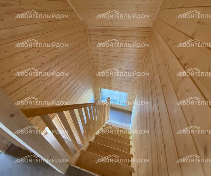 Каркасный дом 6,0х9,5м фото 20