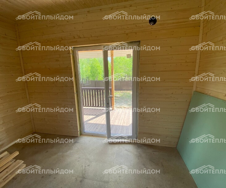 Каркасный дом 6,0х9,5м фото 24