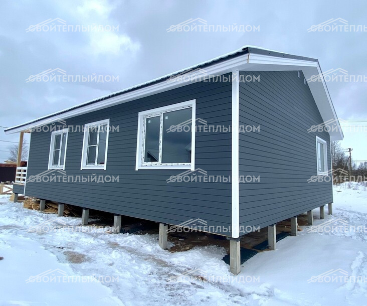 Каркасный дом 10,0х14,0м фото 7